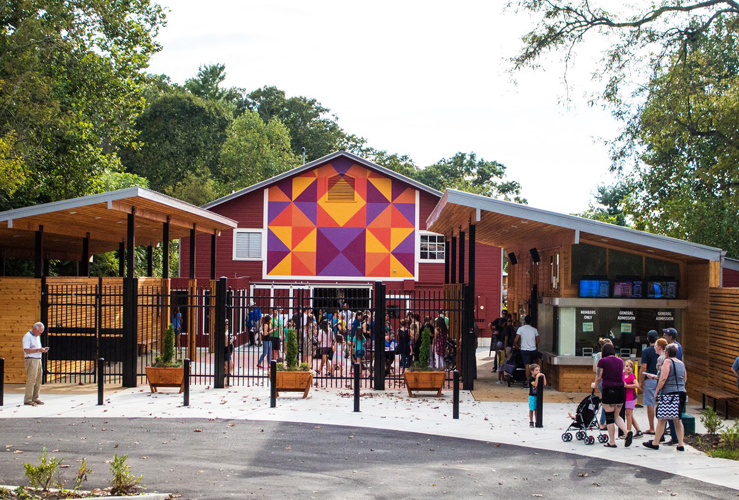 New Entrance at WNC Nature Center